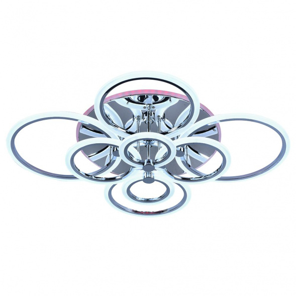 Потолочная светодиодная люстра Profit Light 8076/8 CHR