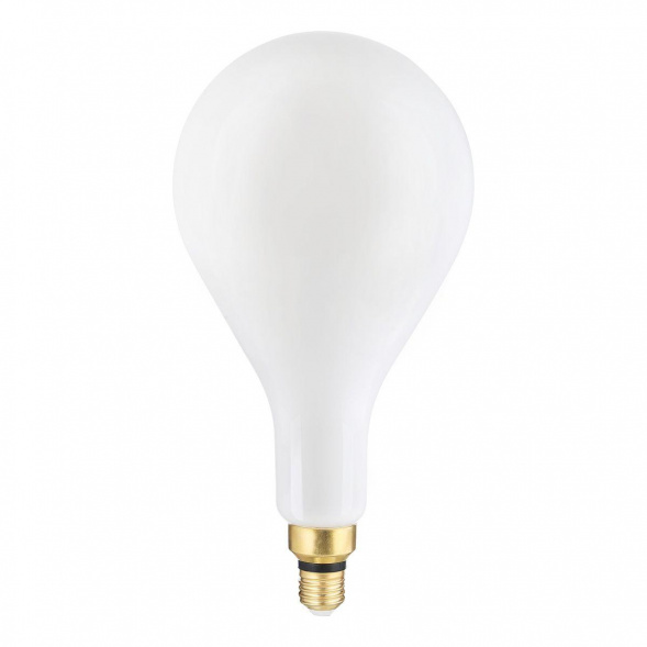 Лампа светодиодная филаментная диммируемая Gauss E27 10W 4100К матовая 179202210-D