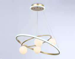 Подвесная светодиодная люстра Ambrella light Comfort LineTech FL66324