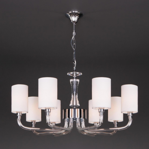 Подвесная люстра Eurosvet Catania 60120/8 хром Smart
