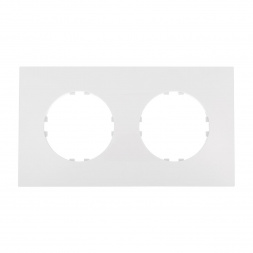 Рамка LK Studio 2-постовая квадрат (белый) Vintage-Quadro 884204-1