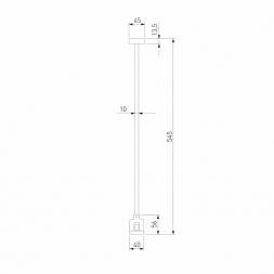 Декоративная стойка с коннектором Elektrostandard Esthetic Magnetic 85152/00 a065448