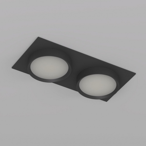 Встраиваемый светильник DENKIRS FLAT DK2092-BK