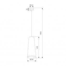 Подвесной светильник TK Lighting 10085 Zing