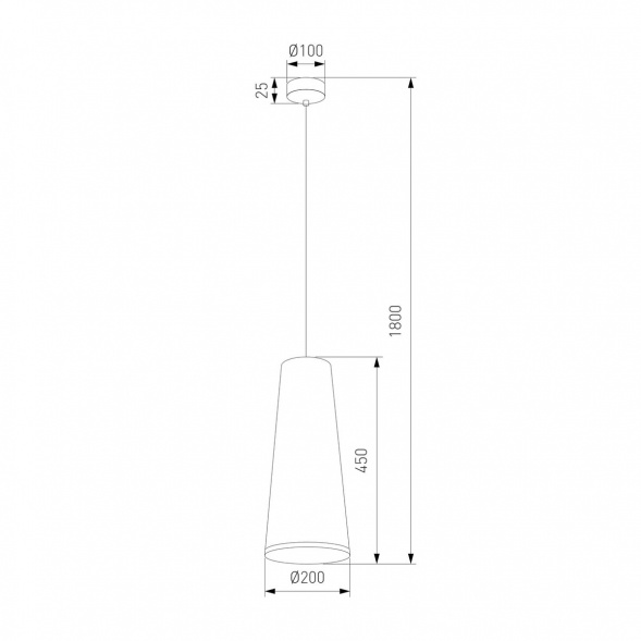 Подвесной светильник TK Lighting 10085 Zing