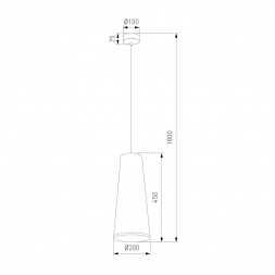 Подвесной светильник TK Lighting 10085 Zing