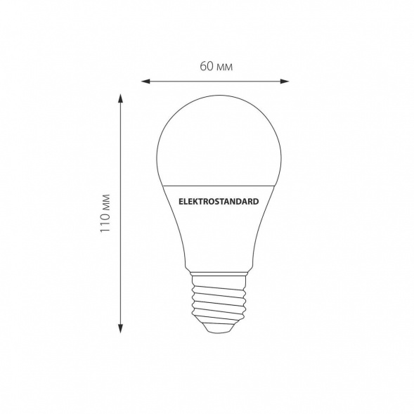 Лампа светодиодная Elektrostandard E27 12W 4200K матовая BLE2769 a060106