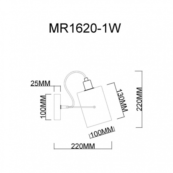 Бра MyFar Sara MR1620-1W