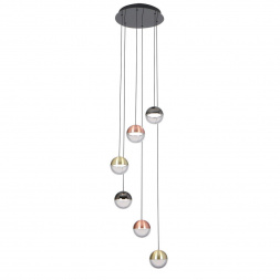 Подвесная светодиодная люстра Favourite Luna 4371-6P