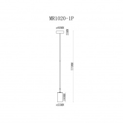Подвесной светильник MyFar Dereck MR1020-1P