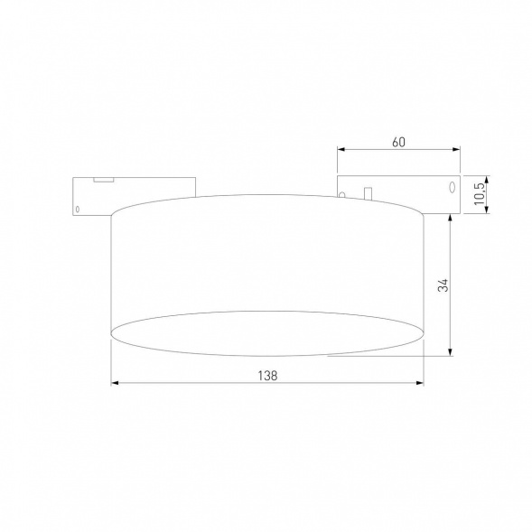Трековый светодиодный светильник Elektrostandard Mini Magnetic 85161/01 a065648