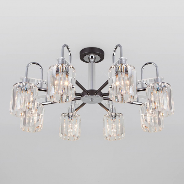 Потолочная люстра Eurosvet Tenia 70090/8 графит