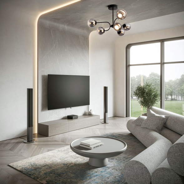 Потолочная светодиодная люстра Freya Arch FR6178CL-L30B