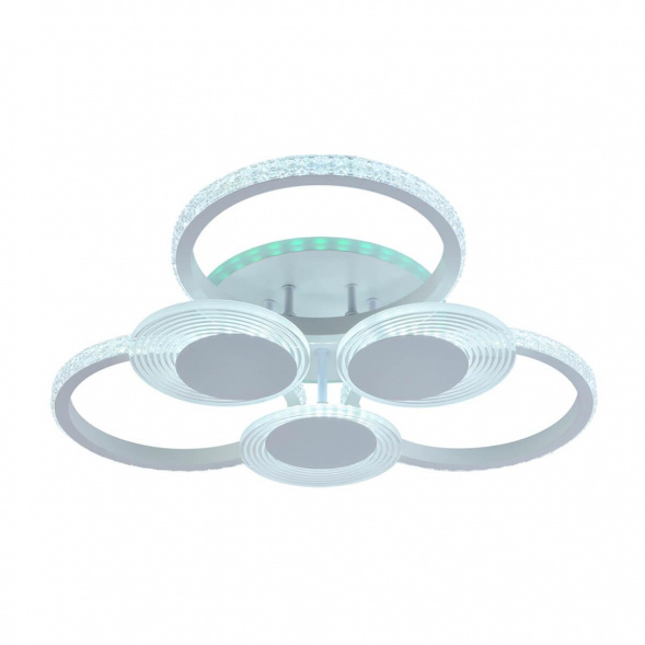 Потолочная светодиодная люстра Profit Light 5883/3+3A WHT