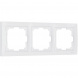 Рамка на 3 поста Werkel Snabb basic белый W0032001 4690389161384