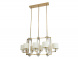 Подвесная люстра Newport Amalia 35408/S gold без абажуров М0069061