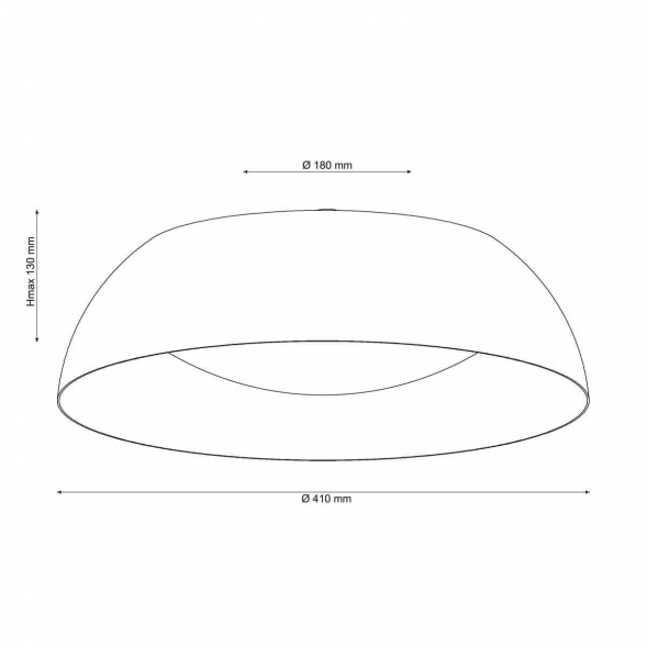 Потолочный светодиодный светильник Lucia Tucci Sia 851.400 Nero Led