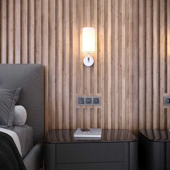 Рамка Werkel Acrylic на 3 поста графит W0032704 4690389184895