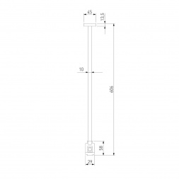 Декоративная стойка Elektrostandard Esthetic Magnetic 85151/00 a065447
