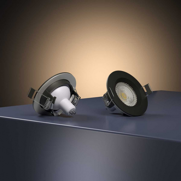 Точечный светильник Elektrostandard City 25060/01 GU10 черный IP44 a070141