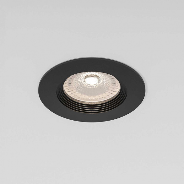 Точечный светильник Elektrostandard City 25060/01 GU10 черный IP44 a070141