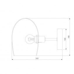 Бра Eurosvet Gardie 70141/1 хром