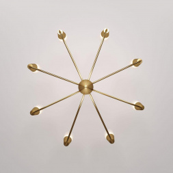 Подвесная люстра Eurosvet Rhyton 60167/8 латунь