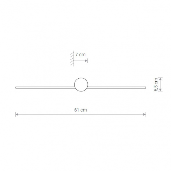 Настенный светодиодный светильник Nowodvorski Triangles Led 8127