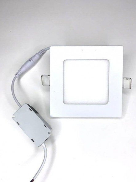 Встраиваемый светодиодный светильник Elvan VLS-102SQ-6W-NH-Wh