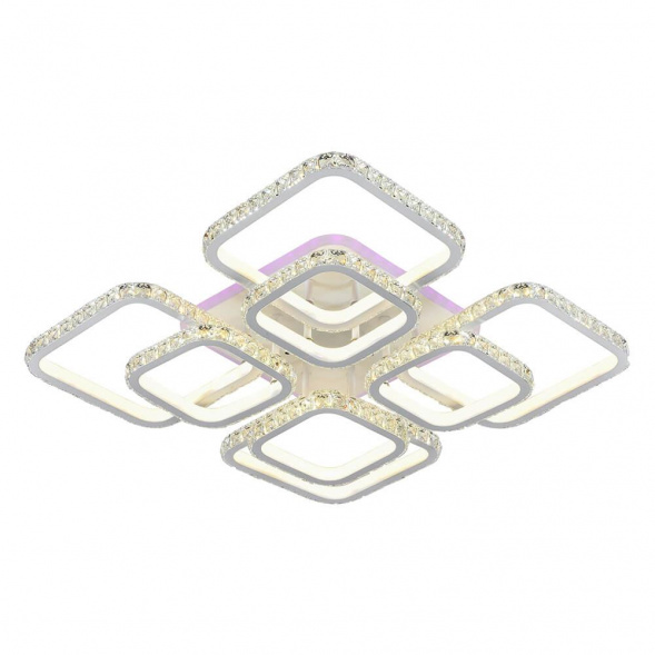 Потолочная светодиодная люстра Profit Light 8010/4+4 WHT