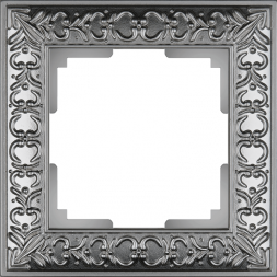 Рамка Werkel Antik на 1 пост матовый хром WL07-Frame-01 4690389145667