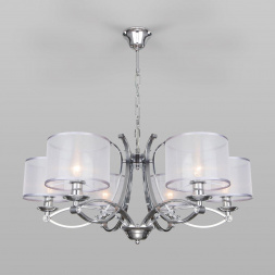 Подвесная люстра Eurosvet Fabiola 60124/6 хром Smart