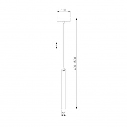 Подвесной светильник Eurosvet Lynn 50381/1 хром