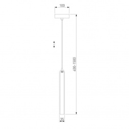 Подвесной светильник Eurosvet Lynn 50381/1 хром