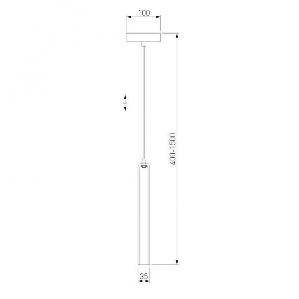 Подвесной светильник Eurosvet Lynn 50381/1 хром