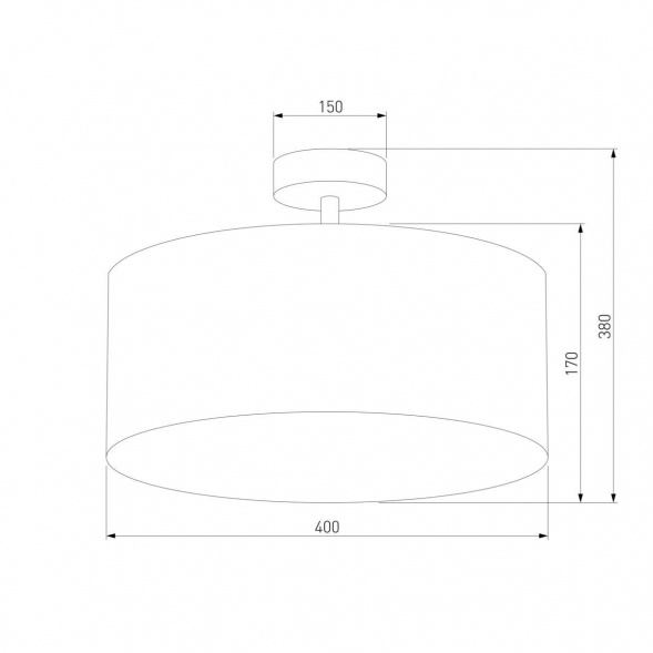 Потолочный светильник TK Lighting 4031 Rondo Beige