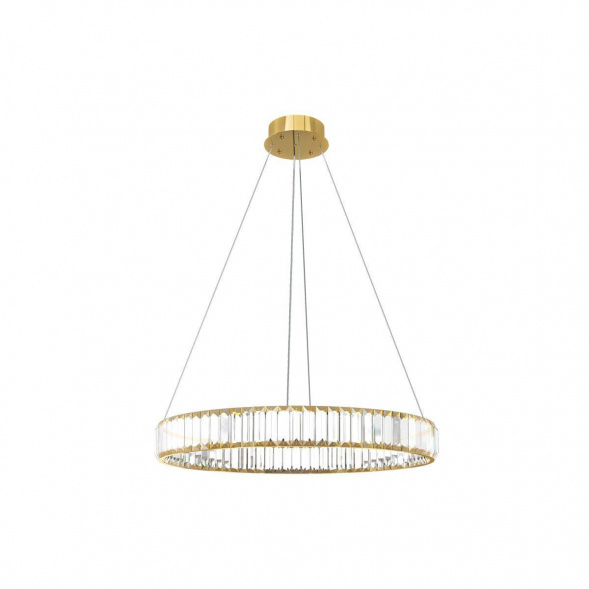 Подвесной светодиодный светильник Loft IT Crystal ring 10135/600 Gold