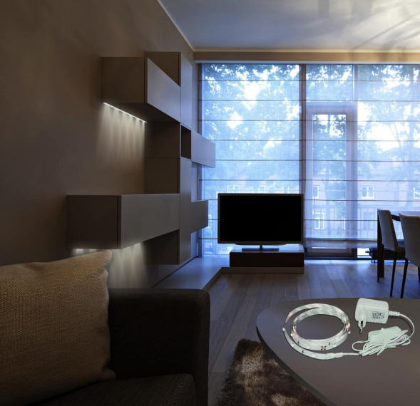 Светодиодная лента Globo 1M белый 1.8W 38995