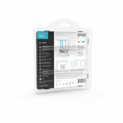 Светодиодная лента Gauss 10W/m 60LED/m 5050SMD нейтральный белый 5M BT053