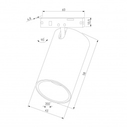 Трековый светодиодный светильник Elektrostandard Mini Magnetic 85159/01 a065646