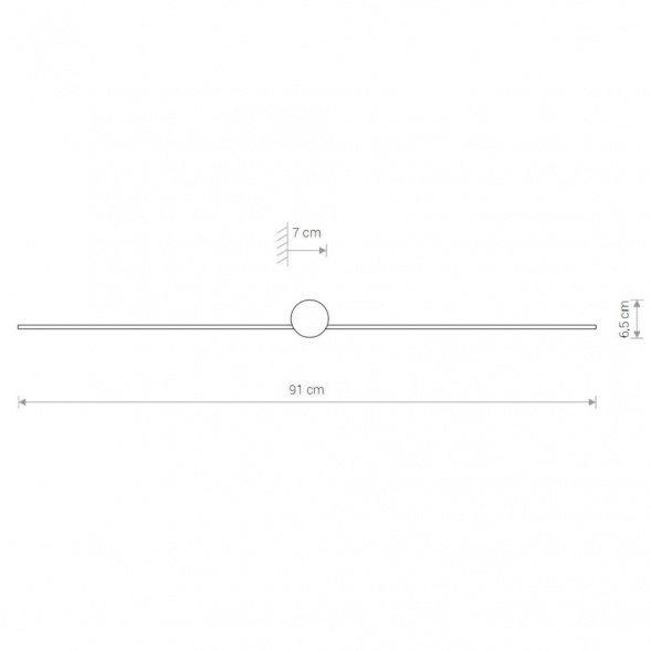 Настенный светодиодный светильник Nowodvorski Triangles Led 8128