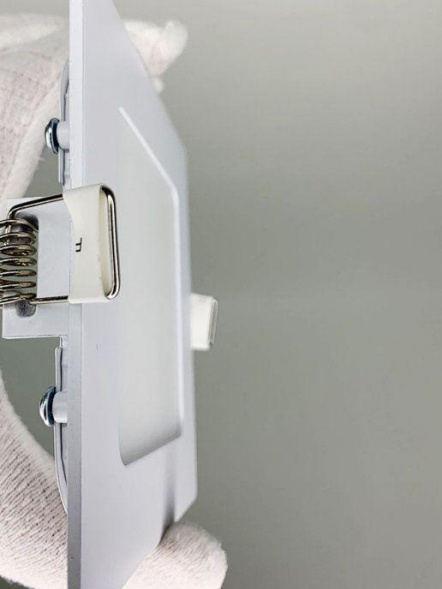 Встраиваемый светодиодный светильник Elvan VLS-102SQ-6W-WH-Wh