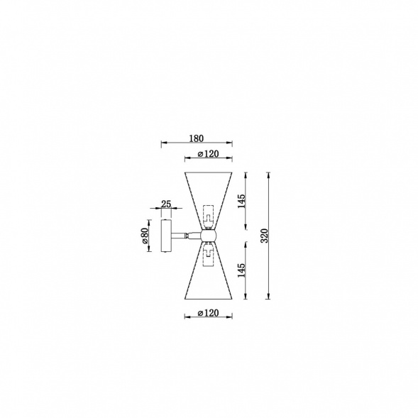 Бра Maytoni Vesper MOD108WL-02WG