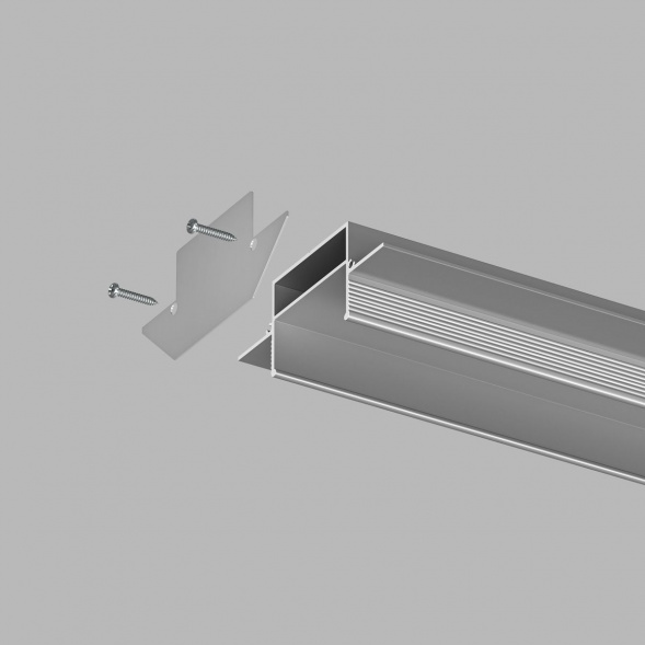 Торцевая заглушка для профиля Denkirs Solid Hide TR3021-AL