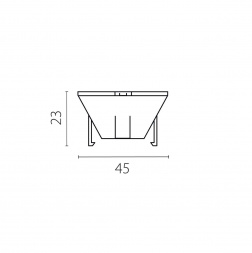 Рефлектор сменный 15G к 3850xx (D86) Ciclone Lightstar 385001