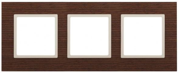 Рамка 3-постовая ЭРА Elegance 14-5303-09 Б0034580