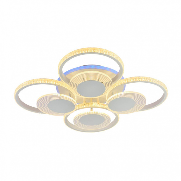 Потолочная светодиодная люстра Profit Light 5883/4+4B WHT