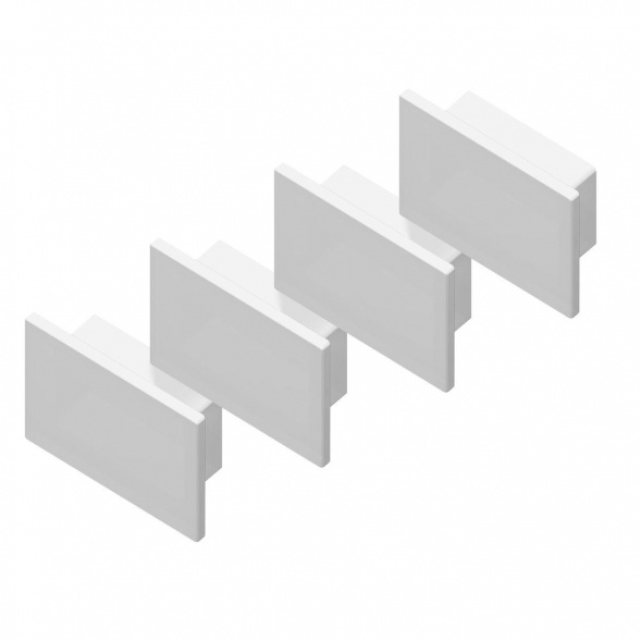 Заглушка Ambrella light Illumination Alum Profile (4шт) GP8350