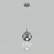 Подвесной светильник Eurosvet Selisa 50091/1 хром/дымчатый