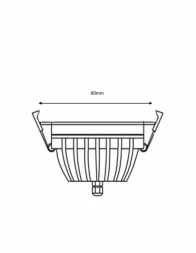Встраиваемый светодиодный светильник Lucide Cimic-Led 22957/10/31